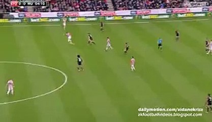 Bojan Krkic Fantastic Chance - Stoke City v. Manchester United 26.12.2015 HD