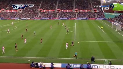 Bojan Krkić Goal - Stoke City 1-0 Manchester United - 26-12-2015