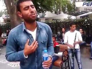 Ankara Sakarya Caddesi Sokak Çalgıcıları Sanatçıları-Akşam Güneşi