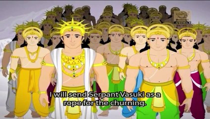 Lord Vishnu - The Savior of the Heavens - (Full Story - Animated) - Stories for Children