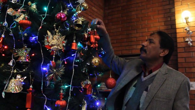 Christmas Preparations in ISB