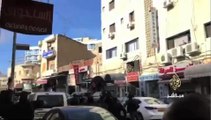 لحظة اطلاق جنود الاحتلال على متظاهرين بالقدس