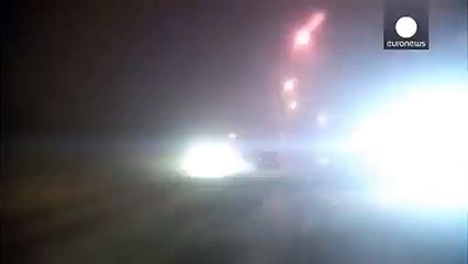 İzlandayı kar fırtınası vurdu