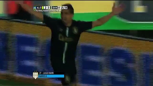 Gol de Viatri. Aldosivi 2 - Banfield 3. Final Liguilla Pre Sudamericana 2015. FPT