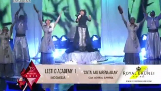 Lesti (Indonesia) Cintai Aku Karena Allah Dangdut Academy Asia TOP 4 Result [26/12/2015]