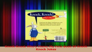 PDF Download  Knock Knock Whos There My First Book Of Knock Knock Jokes Download Online