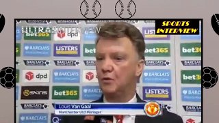 Stoke City vs Manchester United 2 0  Louis Van Gaal And Mark Hughes Pre match interview 26 12 2015