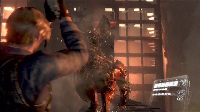 RESIDENT EVIL 6 [HD] LEON CAMPAIGN [PROFESSIONAL] CHAPTER 5 (3/4) FINAL BOSS BATTLE MUTATED DEREK SIMMONS