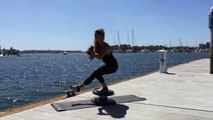 Tone Legs & Butt - Fast Effective Workout - One Leg to Pistol Squat