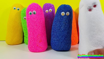 Foam Clay Surprise Egg Cones Ben 10 Spider-Man Teletubbies Peppa Pig The Zombie Smurf SpongeBob