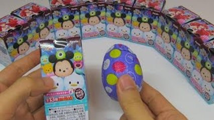 Disney Tsum Tsum Surprise Egg Disney Characters Part 6 Unboxing