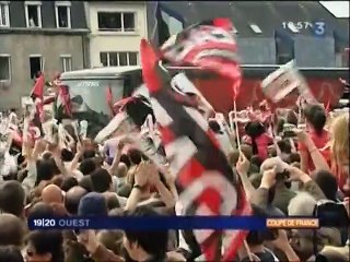 CDF 2009 STADE RENNAIS-EN AVANT DE GUINGAMP 1-2 LE RETOUR AU ROUDOUROU