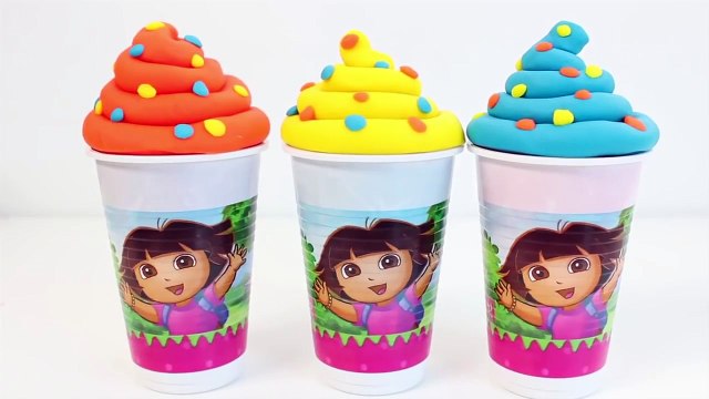 Play Doh Ice Creams Dora The Explorer Surprise Ice Creams Helados Dora La Exploradora Toy
