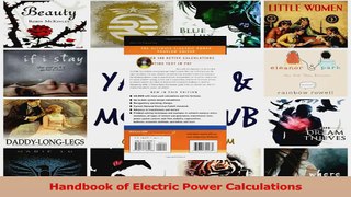 PDF Download  Handbook of Electric Power Calculations PDF Full Ebook