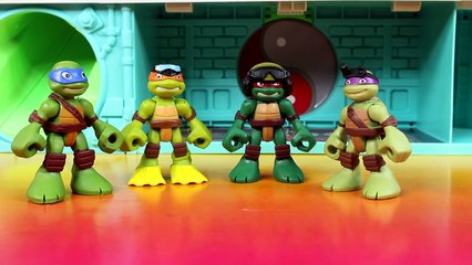 Teenage Mutant Ninja Turtles TMNT Ninja Control Leonardo Super Size Leo Captures Shredder