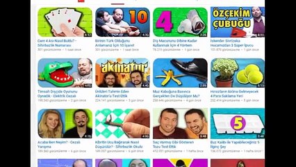 En Fazla Aboneye Sahip 10 Türk Youtube Kanalları Hangileridir