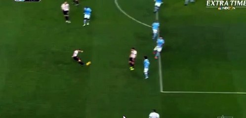 Скачать видео: Fabio Borini Goal - Manchester City 4 - 1 Sunderland - 26/12/2015