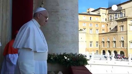 Pope Francis blessing in Rome invokes Christmas to dispel anxiety