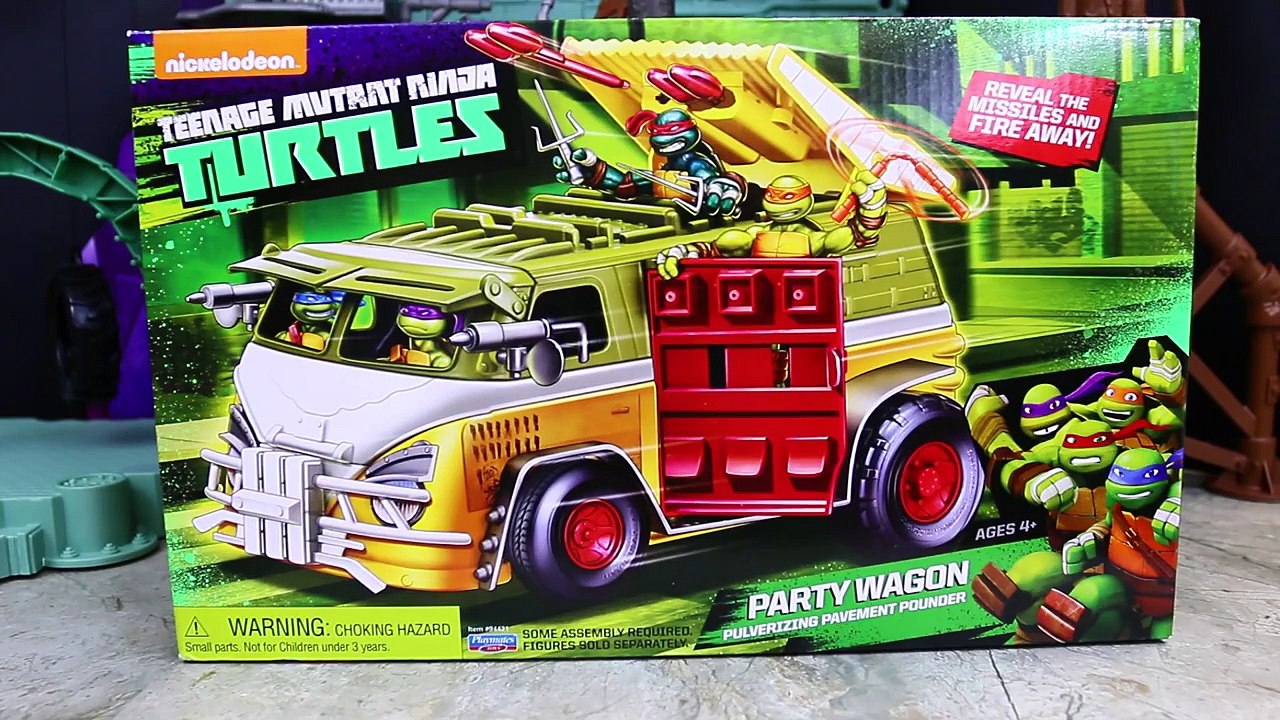 Teenage Mutant Ninja Turtle Party Wagon Stolen by Kraang from Dimension