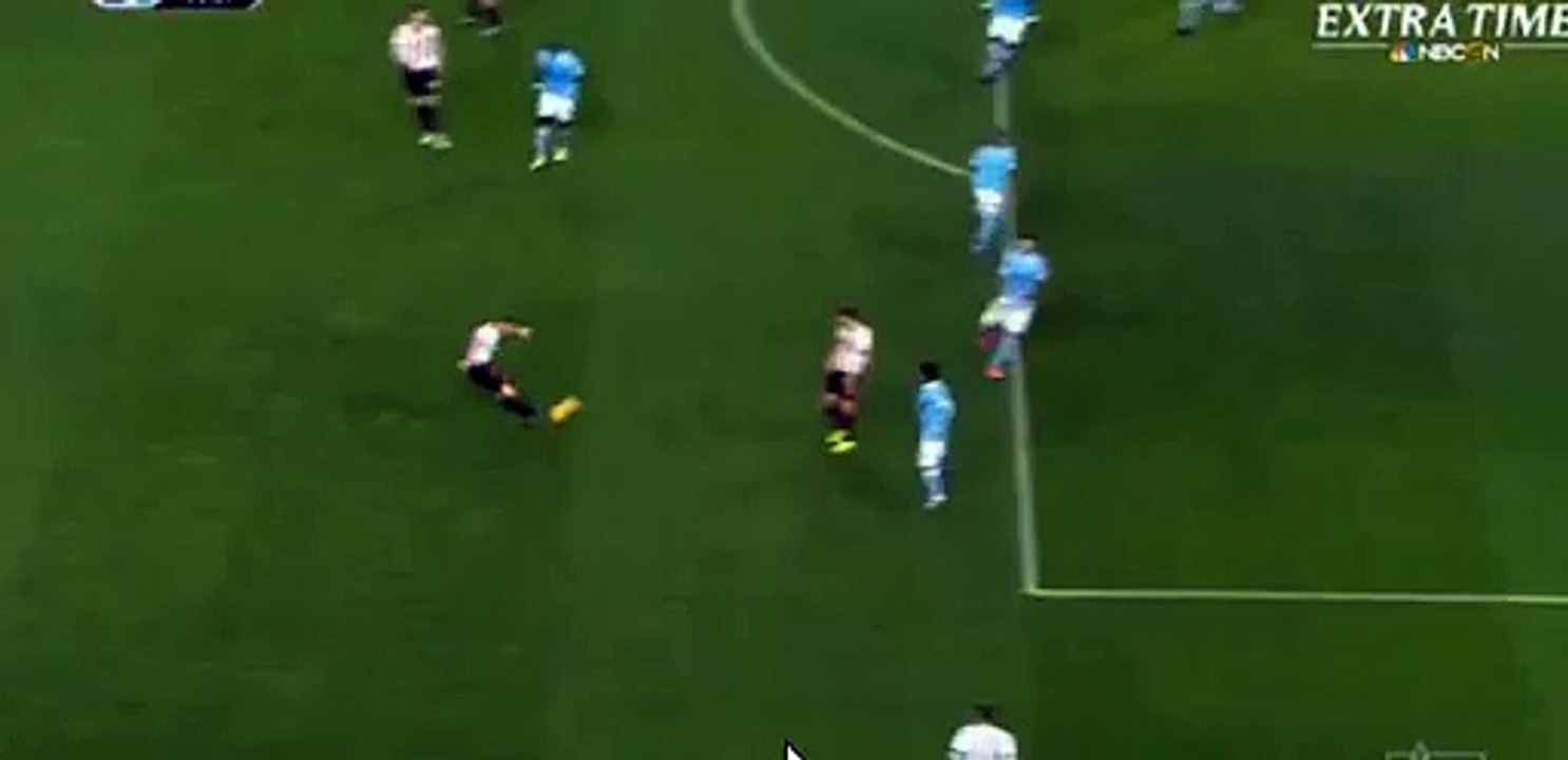 Fabio Borini Goal - Manchester City 4 - 1 Sunderland - 26_12_2015 -
