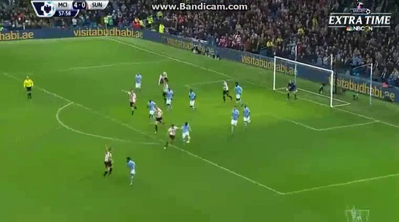 Fabio Borini Super Goal Manchester City 4-1 Sunderland 26-12-2015