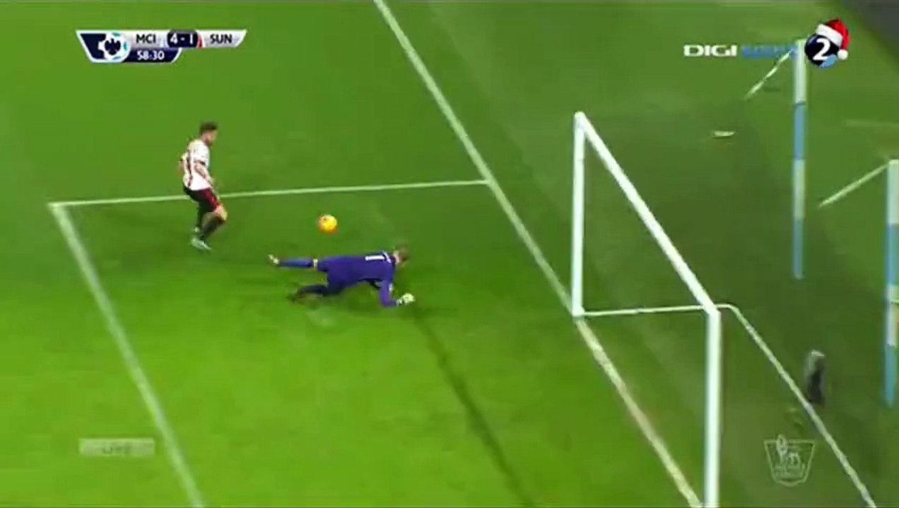 Fabio Borini Goal - Manchester City 4-1 Sunderland - 26-12-2015 - Video Dailymotion