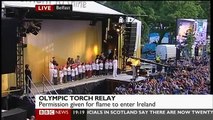 ANNITA McVEIGH. BBC NEWS. Olympic Torch Relay Belfast. 06.June.2012.