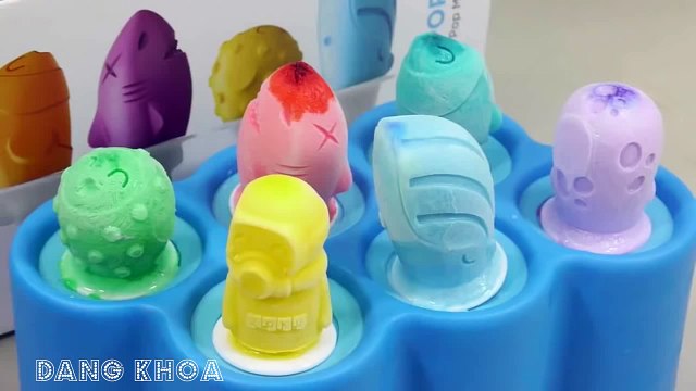 Đồ chơi làm kem hình cá nhiều màu cho bé chơi trò chơi rất thú vị