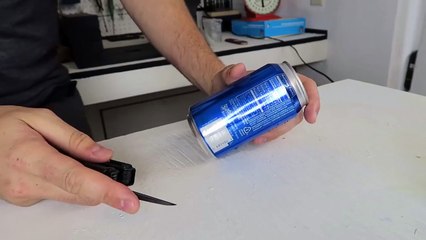 Easy Soda Can Survival Trick