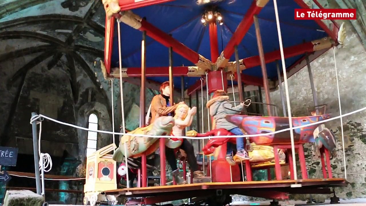 Paimpol. Un carrousel marin virevolte dans l'abbaye de Beauport