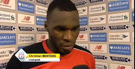 Christian Benteke Post Match Interview Liverpool Vs Leicester City 1-0