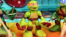 Teenage Mutant Ninja Turtles Half Shell Heroes TMNT Leo Donnie Replica Robot Battle Shredd
