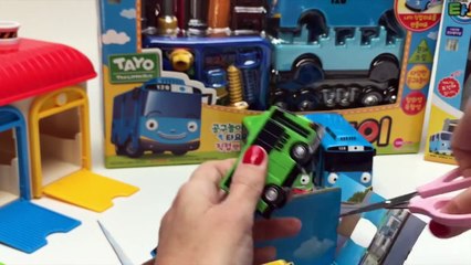 Tayo the Little Bus Wheels On The Bus 타요 꼬마버 스 타요 미니친구들 자동차 장난감 мультфильмы про машинки Иг