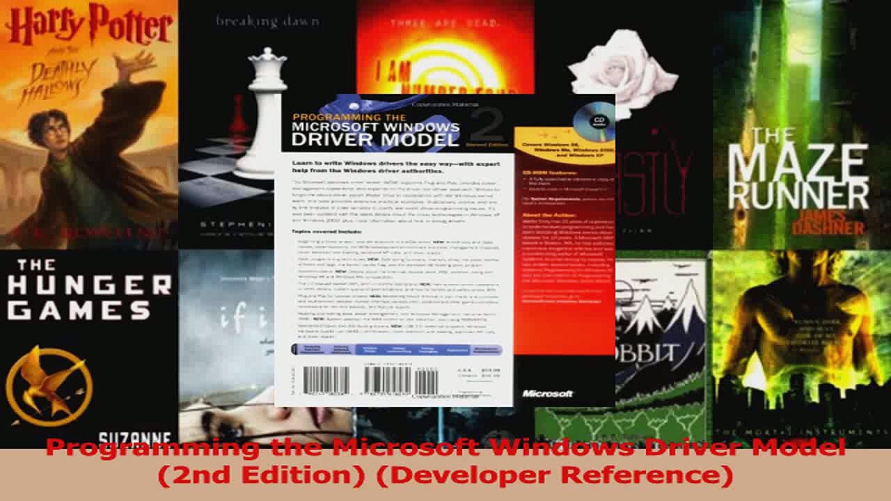 PDF Download  Programming the Microsoft Windows Driver Model 2nd Edition Developer Reference PDF Full Ebook