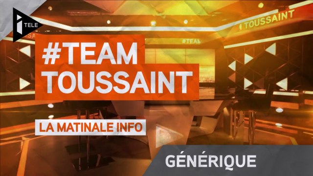 iTELE HD - Générique Team Toussaint - Bruce Toussaint et Alice Darfeuille (2015)