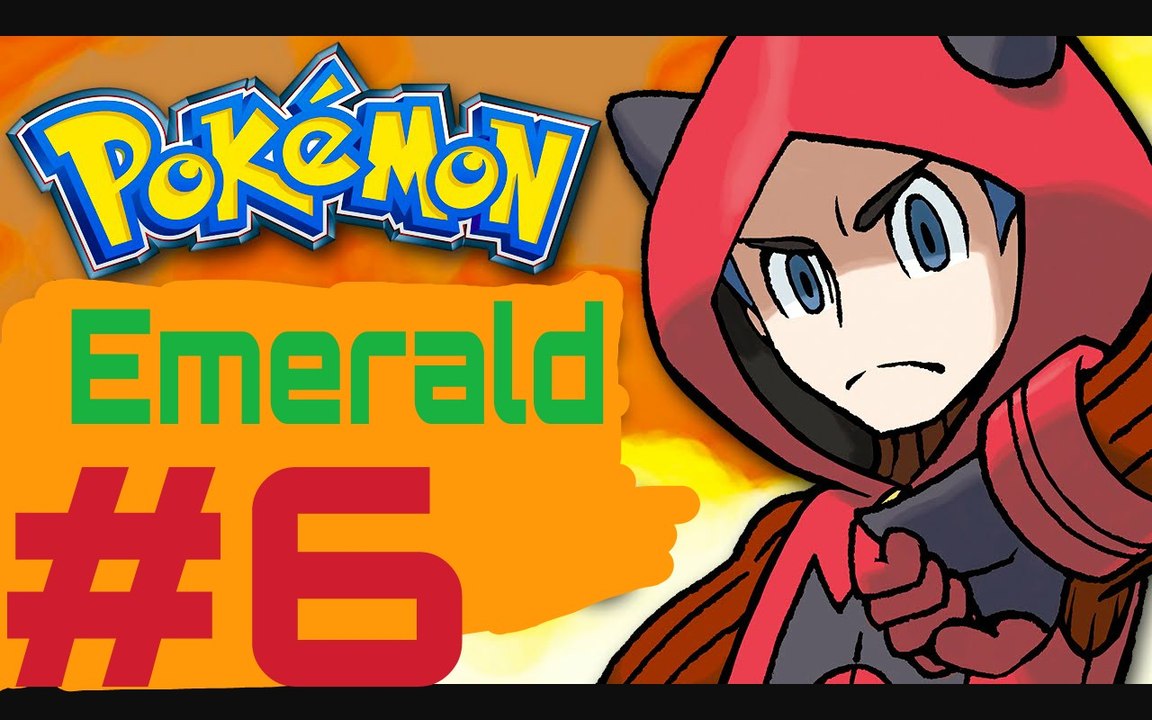 Pokemon Emerald Version - Battle With Team Magma Grunt - Jagged Pass - Gameplay Walkthrough