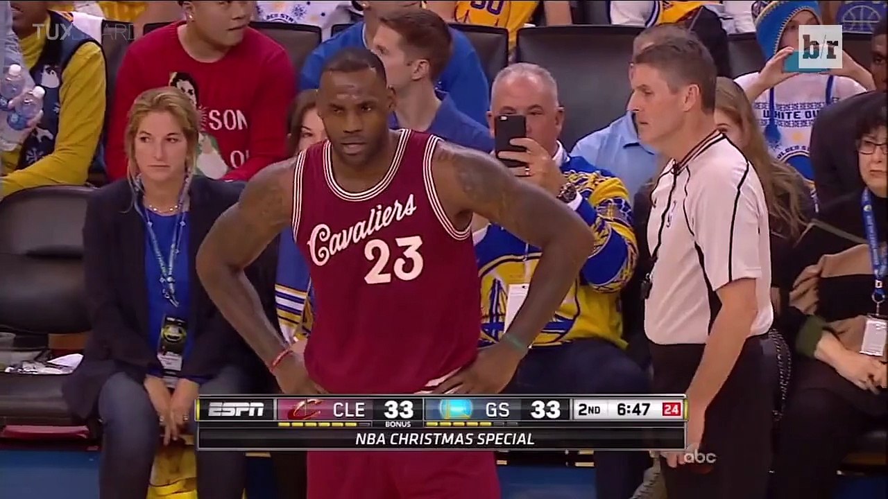 NBA Christmas Day : Une spectatrice se moque de Lebron James