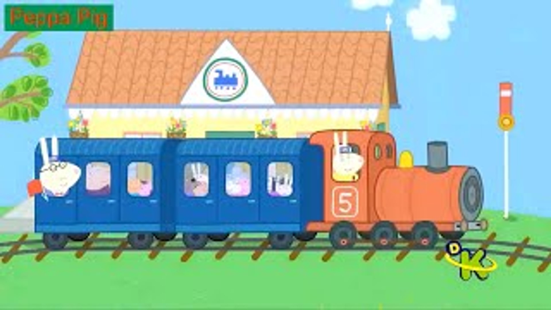 Peppa Pig Português Brasil, Dormindo no trem