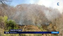 Incendies en Ariège : 500 hectares partis en fumée, du jamais vu en décembre
