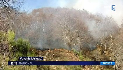 Incendies en Ariège : 500 hectares partis en fumée, du jamais vu en décembre