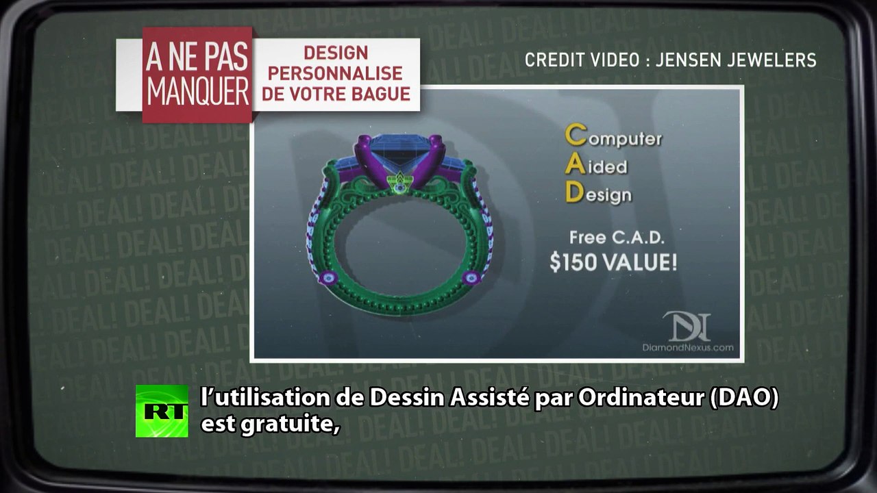 Coup double pour Noël : une bague pour Madame et une arme pour Monsieur !