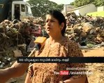Chennai corporation dumping flood wastes in play ground | Chennai Flood News