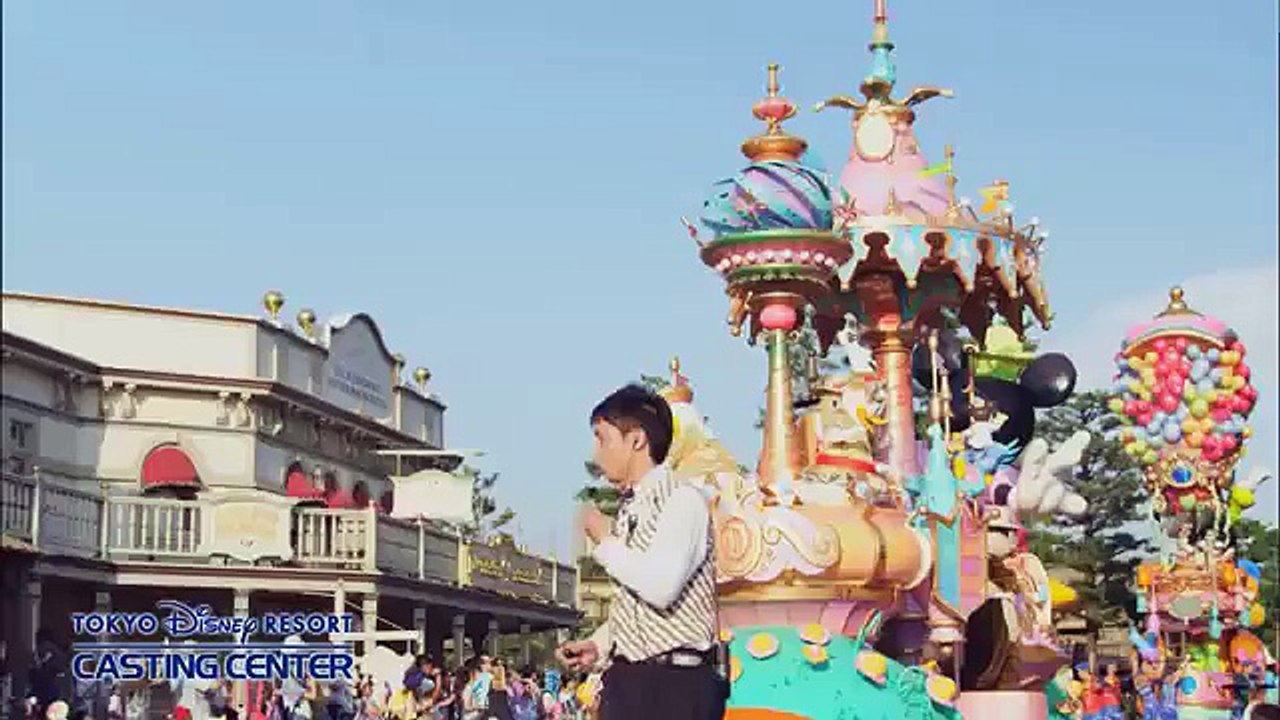 ディズニーキャスト紹介CM　「キャストにデビューしよう」編