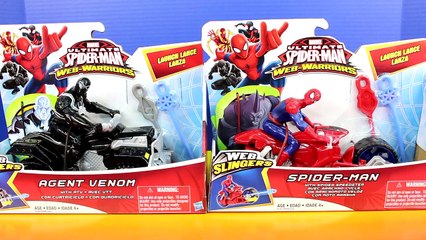 Marvel Ultimate Spider-Man Web Warriors Spideman Agent Venom Save Barney From Shark