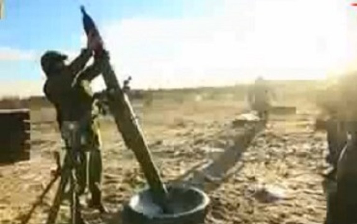 Как стреляет 120-мм миномет: уникальные кадры замедленной съемки