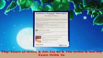 Read  Pkg Exam of Ortho  Ath Inj 4e  The Ortho  Ath Inj Exam Hnbk 3e PDF Free