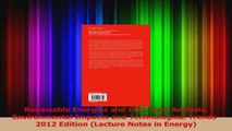 PDF Download  Renewable Energies and CO2 Cost Analysis Environmental Impacts and Technological Trends Download Online