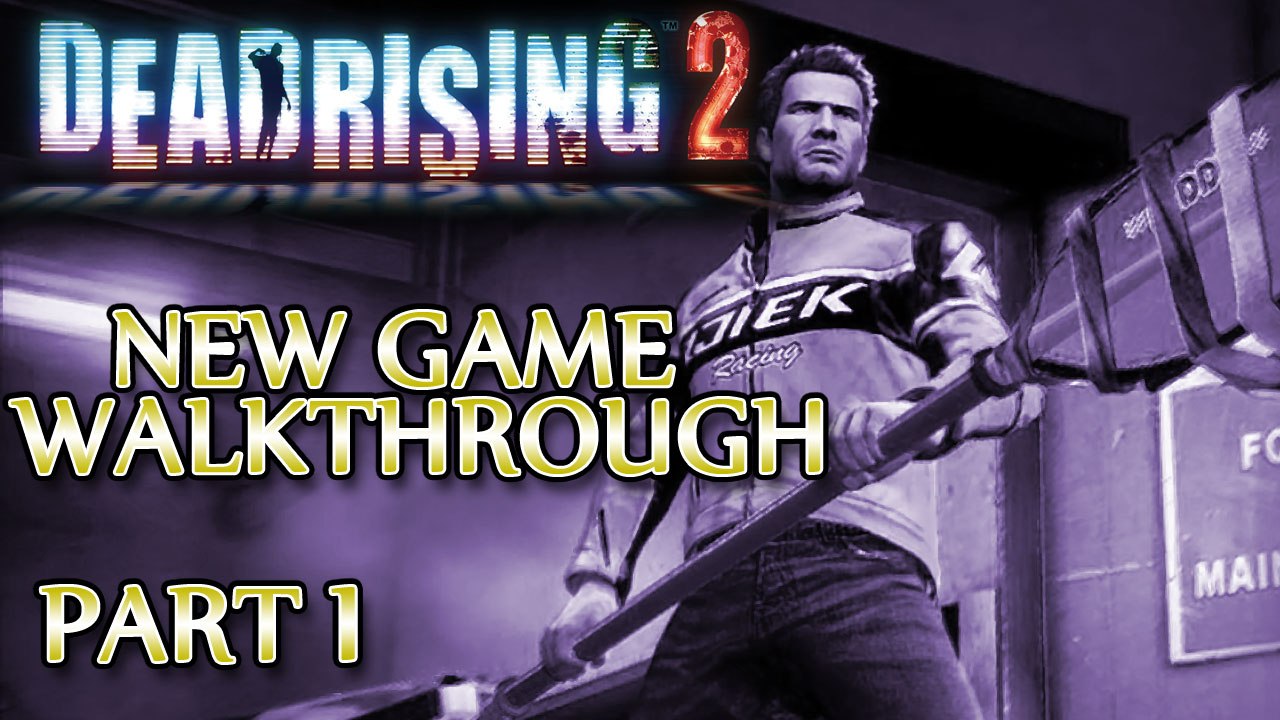 Ⓦ Dead Rising 2 Walkthrough ▪ New Game - Part 1 ▪ First Zombrex, Snowflake and Ted