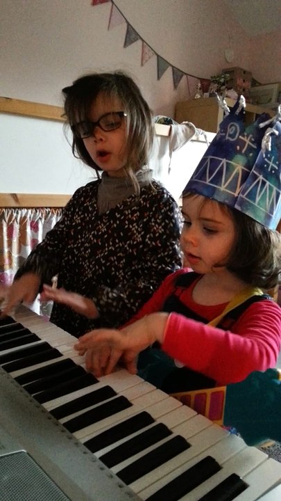 Léonie (5 ans 1/2) et Capucine 2 ans 1/2