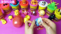 peppa pig Peppa Pig Play Doh Surprise eggs Mickey Mouse play doh